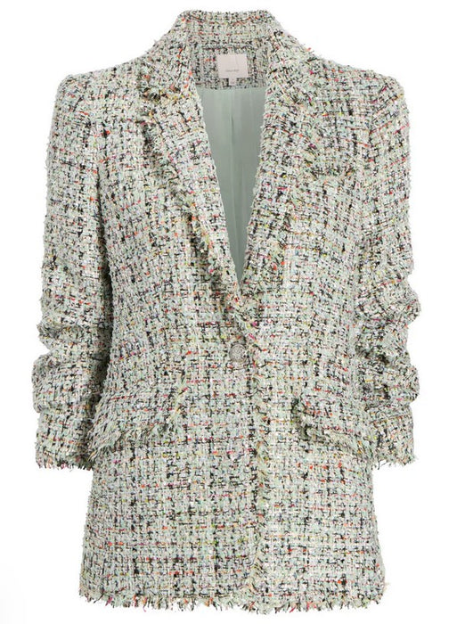 Cinq a Sept Anya Boucle Khloe Blazer - Patina Multi