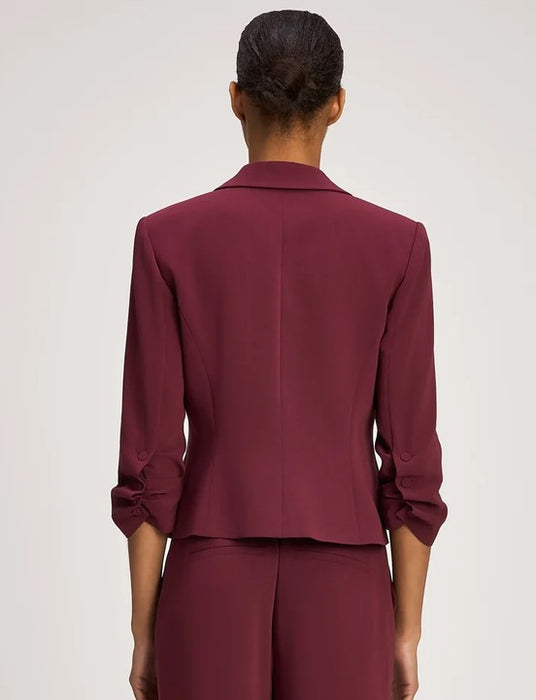 Cinq a Sept Let Petite Khloe Blazer - Dark Cherry