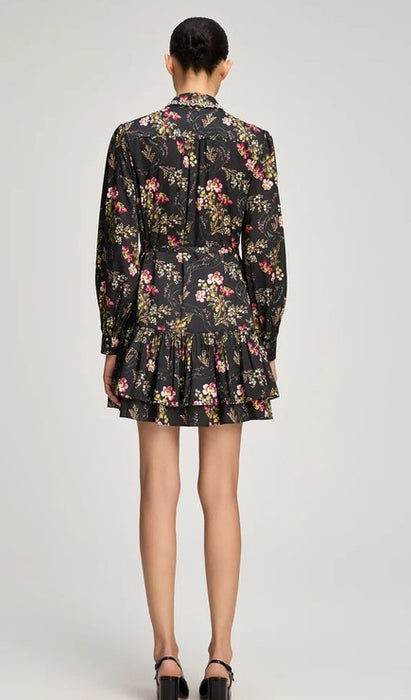 Cinq a Sept Love Letter Emilienne Dress - Black Multi