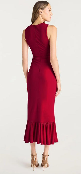 Cinq a Sept Fatima Dress - Burgandy Plum