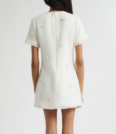 Cinq a Sept Henrietta Floral Dress - Gardenia