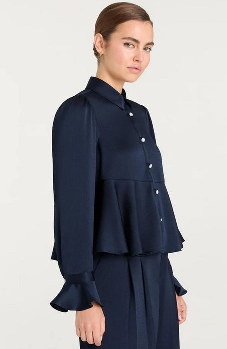 Cinq a Sept Isaure Top - Navy