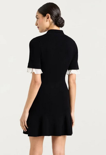 Cinq a Sept Keaton Dress - Black/Ivory