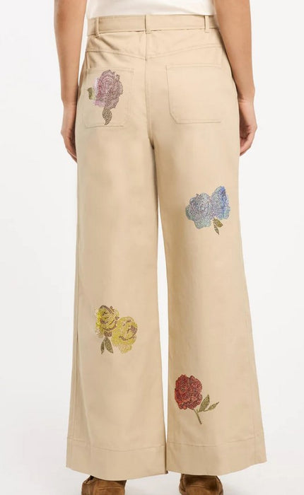Cinq a Sept Heatset Mylah Pants - Khaki