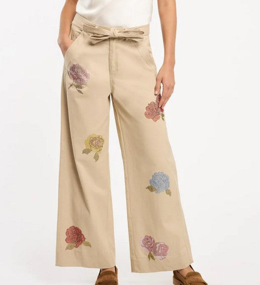 Cinq a Sept Heatset Mylah Pants - Khaki