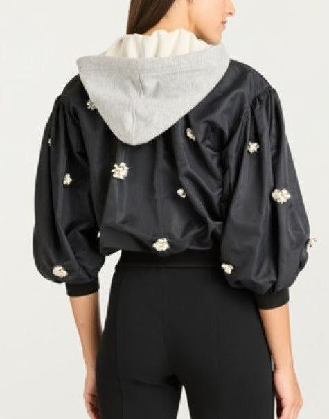 Cinq a Sept Ollie Cluster Jacket - Black/Pearl