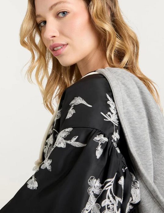 Cinq a Sept Wildflower Ollie Jacket - Black/Ivory