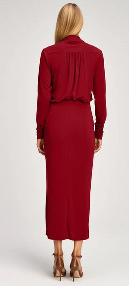 Cinq a Sept Seferina Dress - Bordeaux