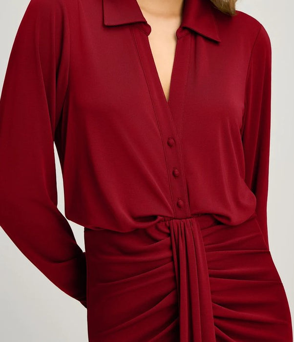 Cinq a Sept Seferina Dress - Bordeaux