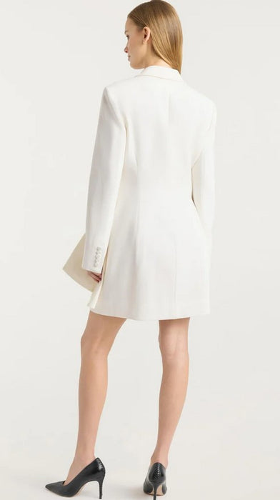 Cinq a Sept Taffeta Bow Cheyenne Dress - Ivory