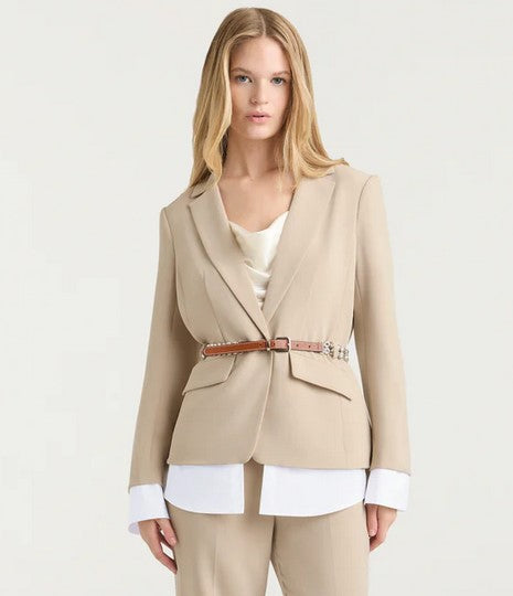 Cinq a Sept Vittoria Jacket - Khaki