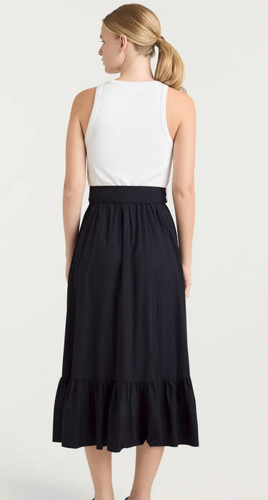 Cinq a Sept Zayla Dress - White/Navy