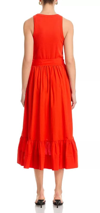 Cinq a Sept Zayla Dress - Red Tangerine