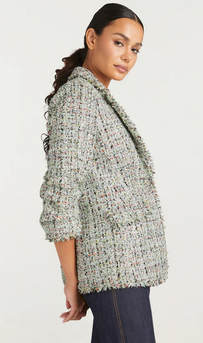 Cinq a Sept Anya Boucle Khloe Blazer - Patina Multi
