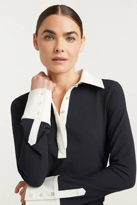 cinq a sept black and white dress Cinq A Sept Ambre Dress