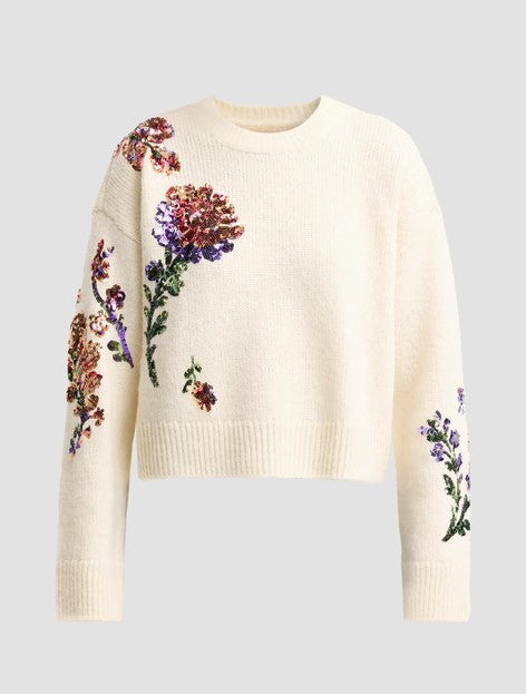 Cinq a Sept Esmerine Pullover - Ivory