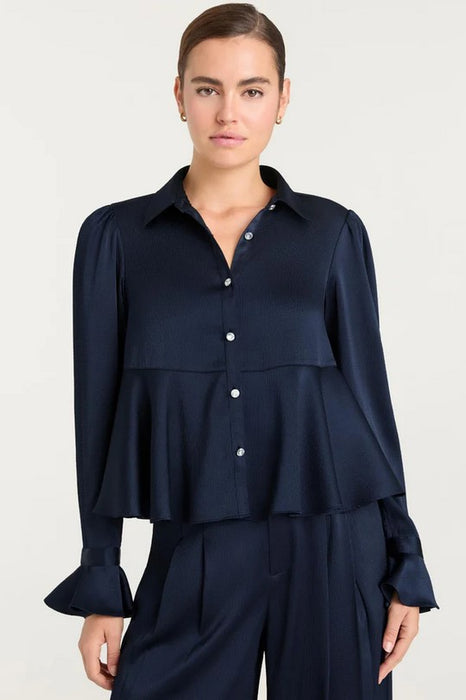 Cinq a Sept Isaure Top - Navy