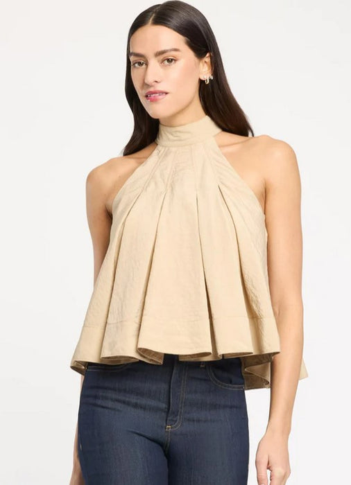 Cinq a Sept Jagger Top - Khaki
