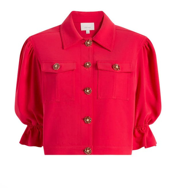 Cinq a Sept Julieta Jacket - Cardinal