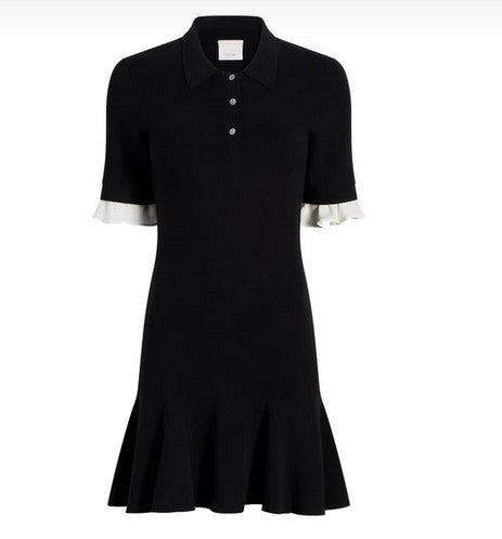 Cinq a Sept Keaton Dress - Black/Ivory