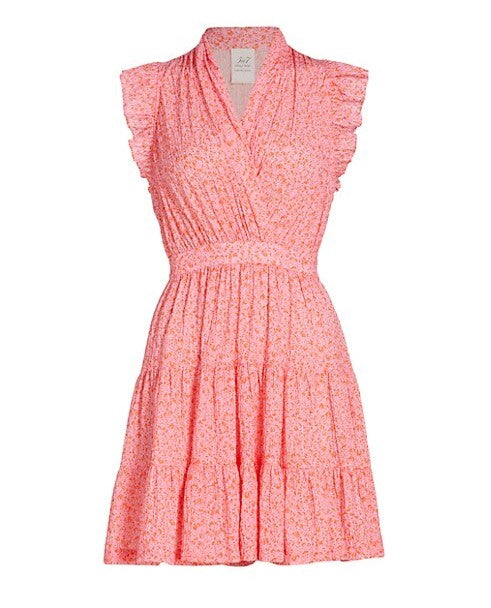 Cinq a Sept Nanci Dress - Pink Print