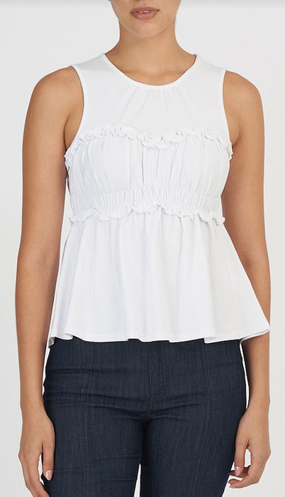 Cinq a Sept Pania Top - White