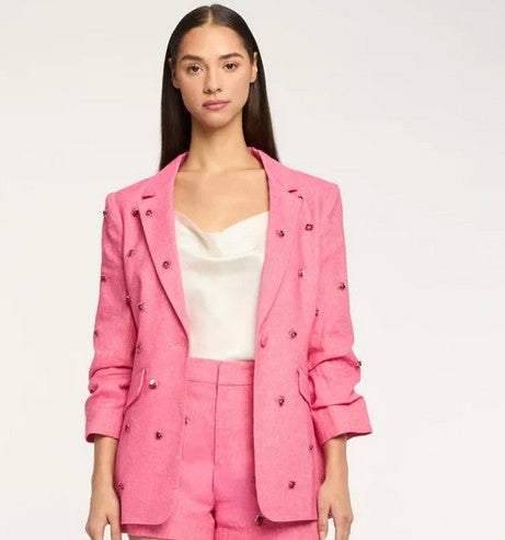 Cinq a Sept Wildflower Paikette Kylie Blazer - Azalea