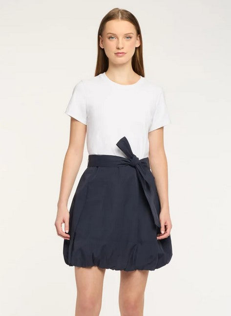 Cinq a Sept Taylon Dress - White/Navy