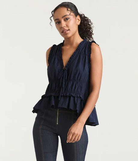 Cinq a Sept Taylum Top - Navy