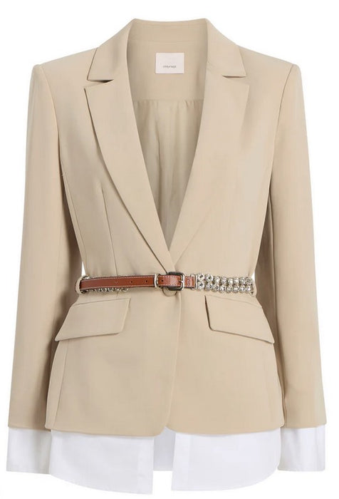 Cinq a Sept Vittoria Jacket - Khaki