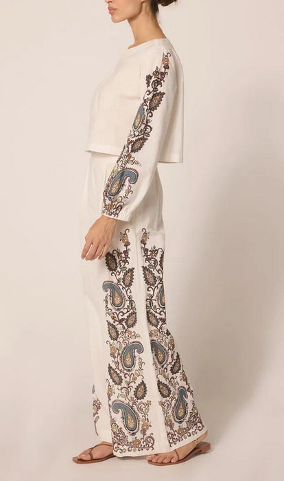 Cleobella Beau Pants - Veneto Paisley