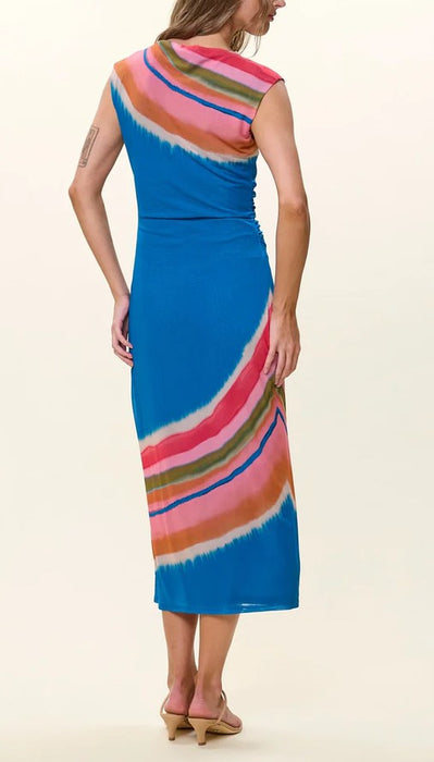 Cleobella Carrie Midid Dress - Watercolor