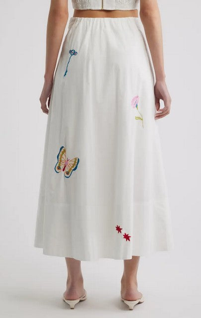 Cleobella Eden Ankle Skirt - Montecito Motif