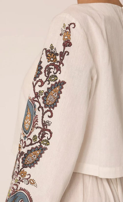 Cleobella Georgia Blouse - Veneto Paisley