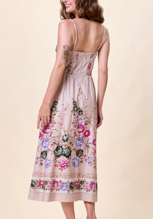 Cleobella Trina Ankle Dress - Silva print