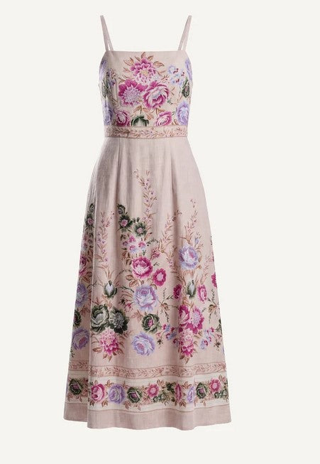 Cleobella Trina Ankle Dress - Silva print