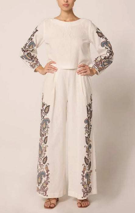 Cleobella Georgia Blouse - Veneto Paisley