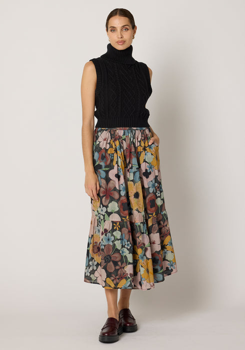 Cleobella Charlene Skirt - Foraged Violets