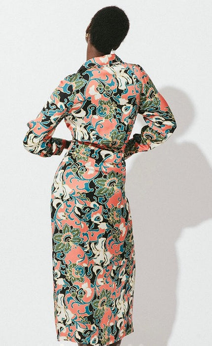 Cleobella Edna Printed Midid Dress - Gypsy Bloom