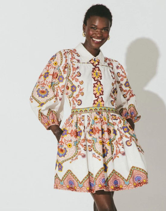 Cleobella Leigh Mini Dress - Lagos Print