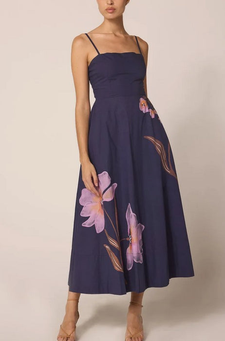 Cleobella Riley Ankle Dress - Moresco Navy
