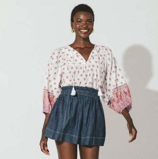 Cleobella Tawny Top - Mahal Print