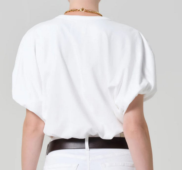 Citizens of Humanity Gia Bubble Tee - Soft White