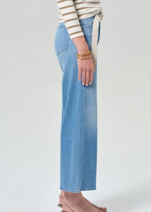 Citizens of Humanity Lyra Wide Leg Crop Jeans - Andante
