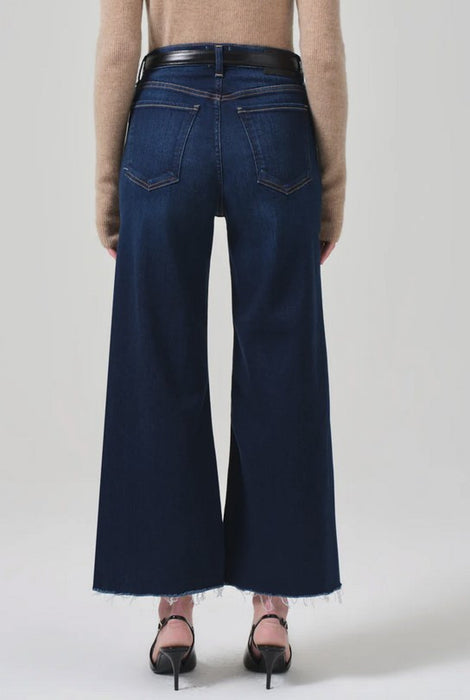 Citizens of Humanity Lyra Wide Leg Crop - Lotus
