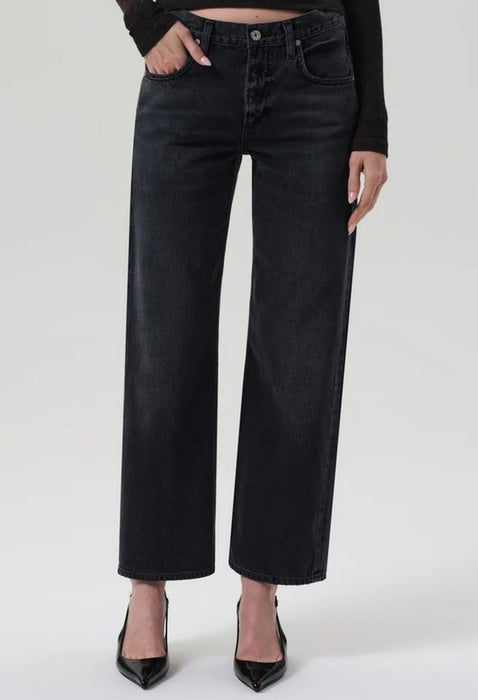 Citizens of Humanity Lindz Easy Straight Jeans - Vintage Black