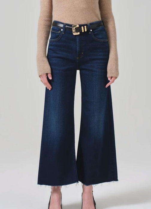 Citizens of Humanity Lyra Wide Leg Crop - Lotus