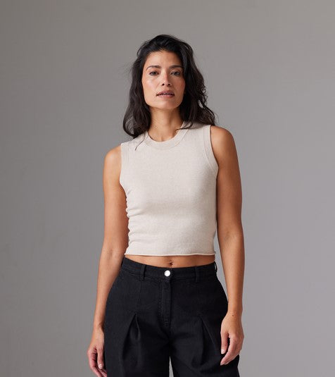 Colorush Malia Tank - Pebble