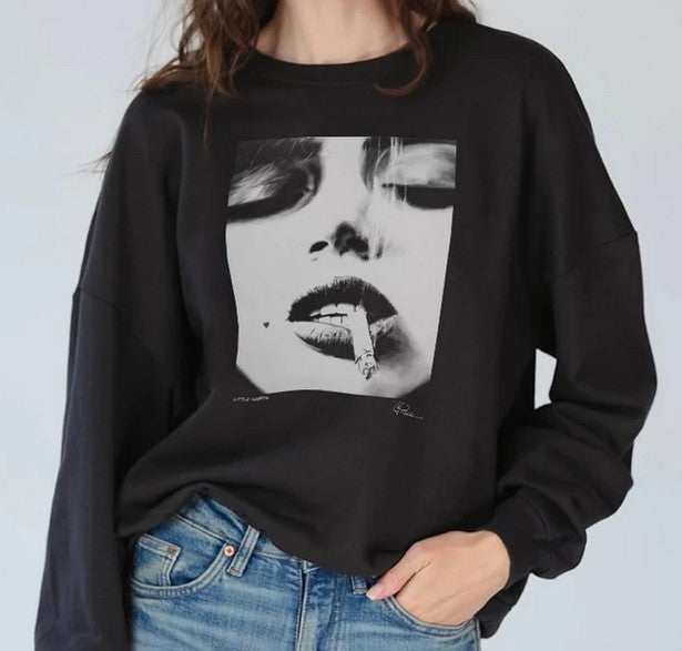 Cpress Little Habits Sweatshirt - Worn Black