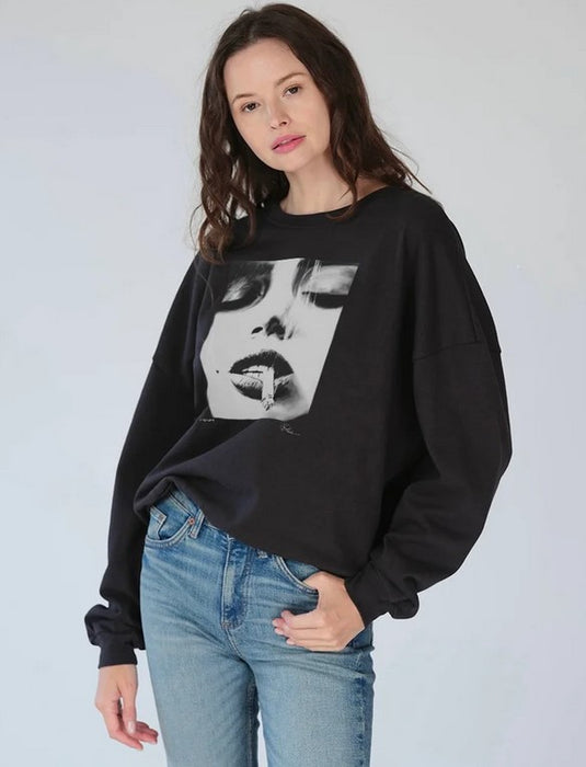 Cpress Little Habits Sweatshirt - Worn Black